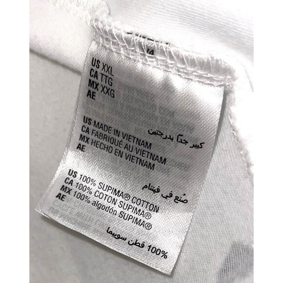 Charter Club T-shirt White With Colored Hearts Short Sleeves  Women’s Size XXL - Picture 3 of 11